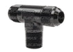 Raceworks Tee An-12 - 3/4InNPT On Branch RWF-825-12BK