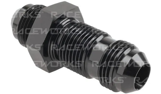 Raceworks Bulkhead Flare An-6 RWF-832-06BK