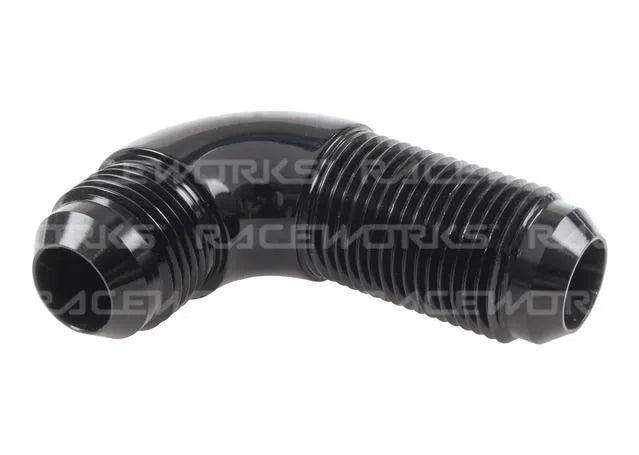 Raceworks Bulkhead Flare An-12 90Deg RWF-833-12BK