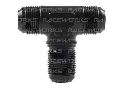 Raceworks An-16 Male Flare Bulkhead Tee RWF-834-16BK