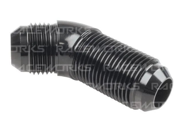Raceworks Bulkhead Flare An-12 45Deg RWF-837-12BK