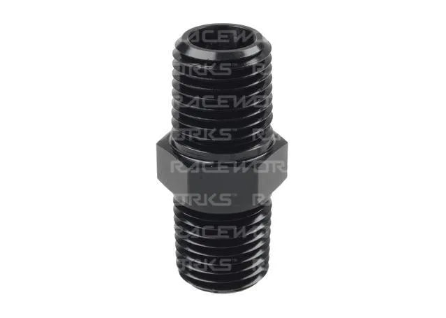 Raceworks 1/8In NPT Male Union RWF-911-02BK