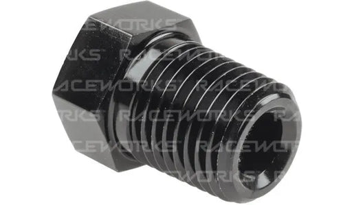 Raceworks NPT Reducer Female 3/8In - Male 1/2In RWF-912-08-06BK