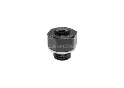 Raceworks M12X1.5 To 1/8In NPT Reducing Bush/Adapter RWF-912-M12-1-02BK