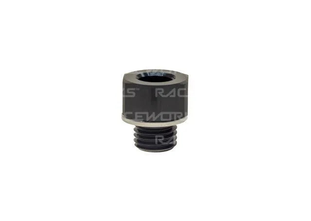 Raceworks M12X1.5 To M10X1.0 Inverted Female Reducing Bush/Adapter RWF-912-M12-M10BK