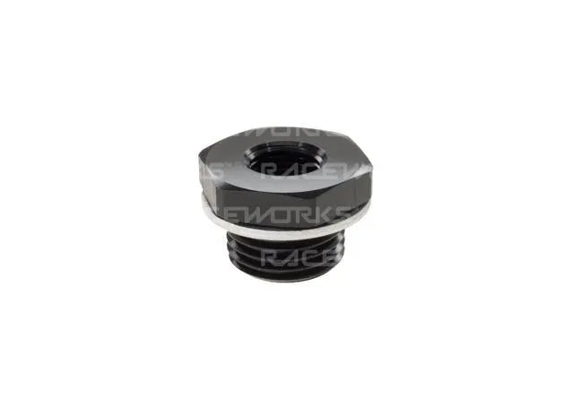 Raceworks M16X1.5 To 1/8In NPT Reducing Bush/Adapter RWF-912-M16-1-02BK