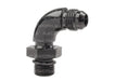 Raceworks An-4 90Deg ORB To Male Flare Adapter RWF-922-04BK