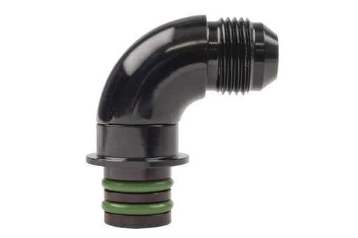 Raceworks Zf Transmission Adapter An-8 90Deg (16.4mm O.D) RWF-922-ZF-08BK