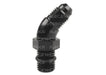 Raceworks An-8 45Deg ORB To Male Flare Adapter RWF-923-08BK