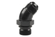 Raceworks An-12 45Deg ORB To Male Flare Adapter RWF-923-12BK