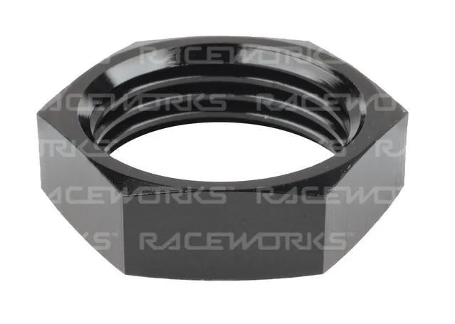 Raceworks Bulkhead Nut An-20 RWF-924-20BK