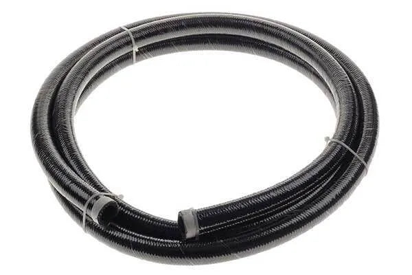 Raceworks Black Ss Braided Cutter E85 Hose An-6 5 Metres RWH-140-06-5M