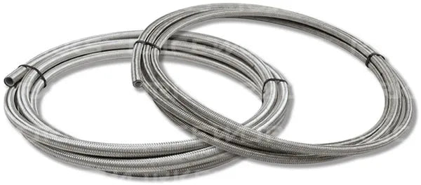 Raceworks Ss Braided Ptfe E85 Hose An-6 5 Metres RWH-200-06-5M