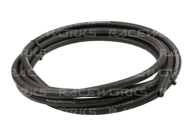 Raceworks Push Lock E85 Hose An-6 30 Metres RWH-400-06-30M