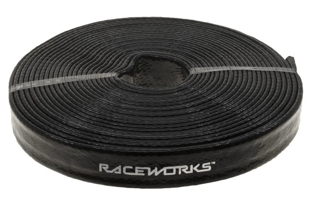Raceworks 12mm I.D Heat Proof Fibreglass Sleeving 15M RWM-051-12MM-15M