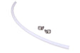 Raceworks 3/8In Intank Ptfe Hose & Clamps 450mm L RWM-058-38
