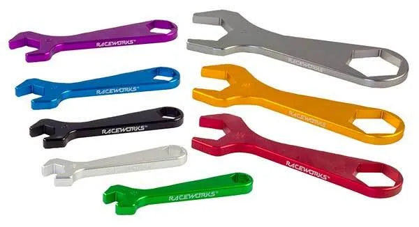 Raceworks An Aluminium Wrenches An-3 To An-20 8Pce RWT-027