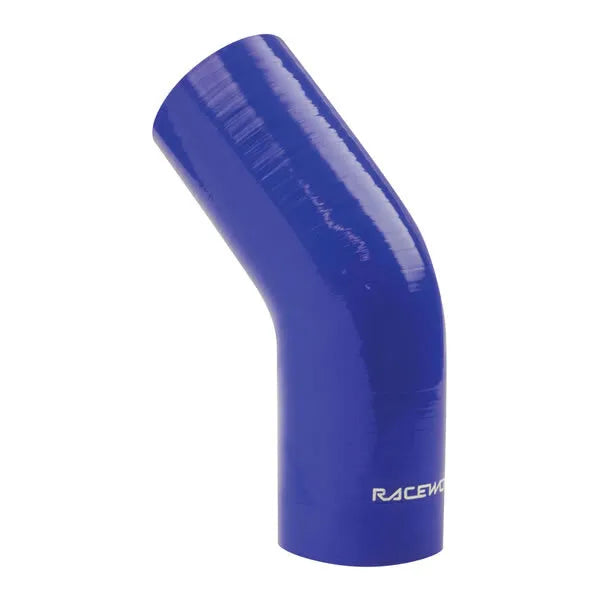 Raceworks 45Deg 3.00In (76mm) Blue SHE-045-300BE