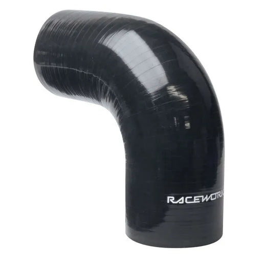 Raceworks 90Deg 3.25In (83mm) Black SHE-090-325BK