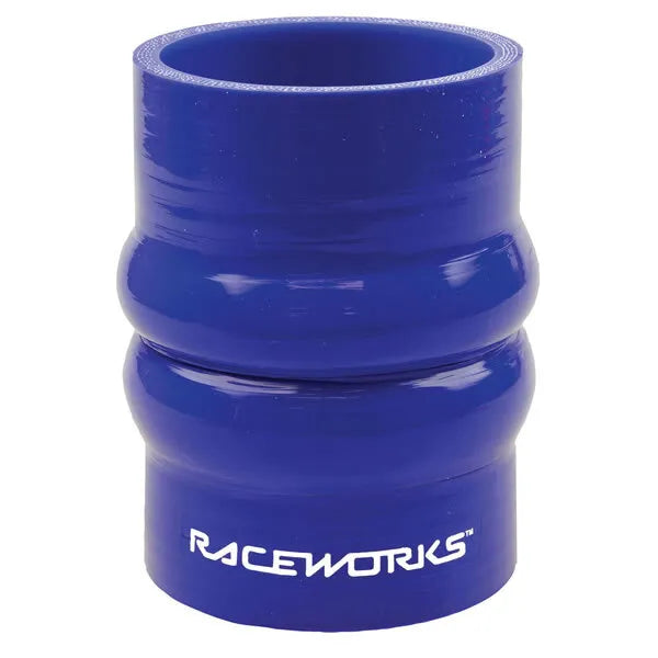 Raceworks Double Hump Hose 3.25In (82mm) Blue SHH-325BE