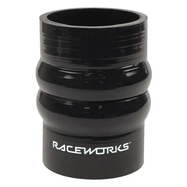 Raceworks Double Hump Hose 3.25In (82mm) Black SHH-325BK