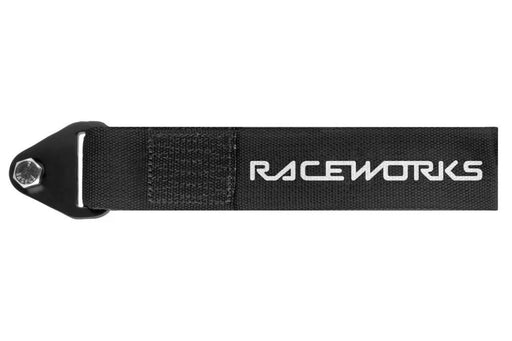 Raceworks Black Flexible Tow Strap VPR-021BK