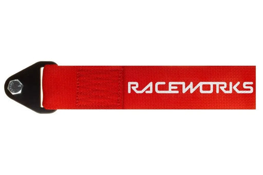 Raceworks Red Flexible Tow Strap VPR-021RD