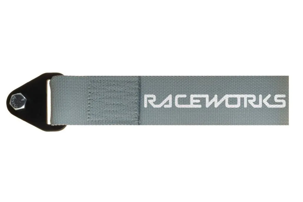Raceworks Silver Flexible Tow Strap VPR-021SR