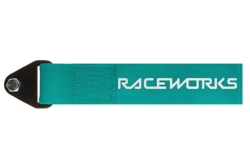 Raceworks Teal Flexible Tow Strap VPR-021TL