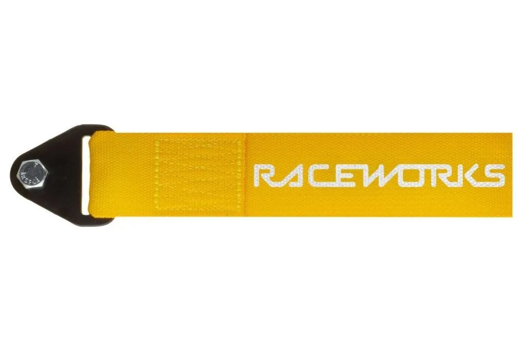 Raceworks Yellow Flexible Tow Strap VPR-021YL