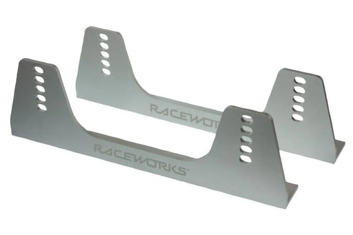 Raceworks 125mm Alloy Seat Mounts Pair VPR-054