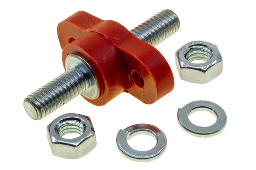 Raceworks Red 3/8 Unc 250A Bulkhead Through-Stud VPR-058