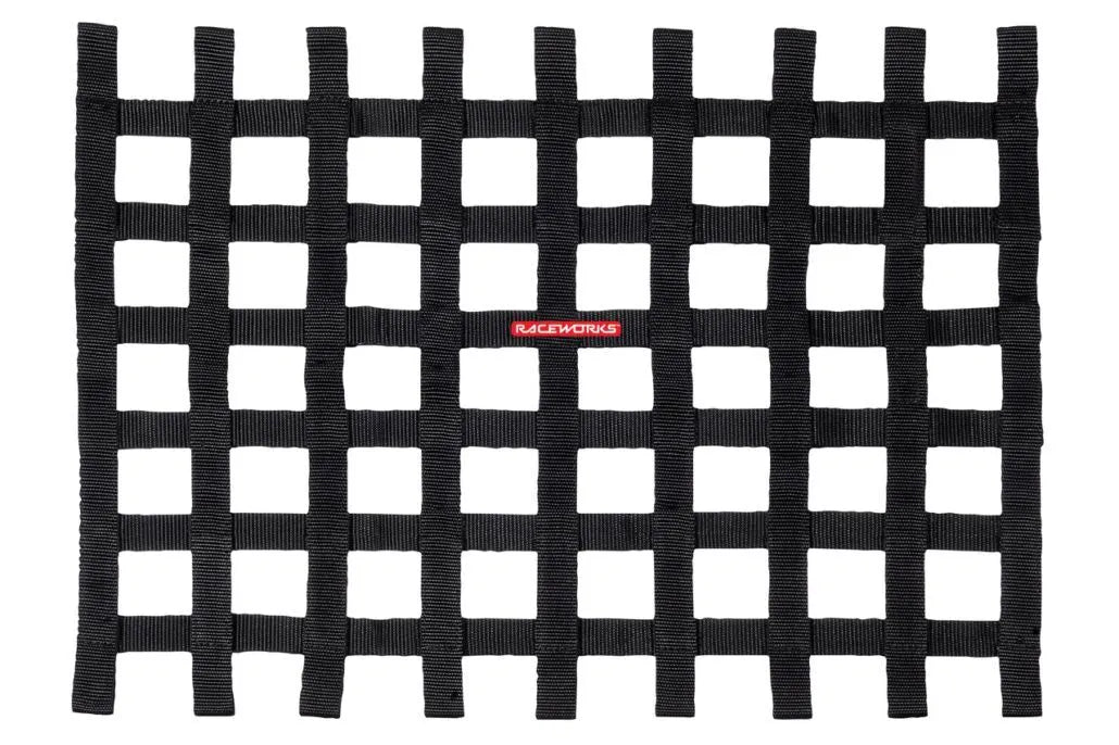 Raceworks Black Loop Style Window Net VPR-070BK