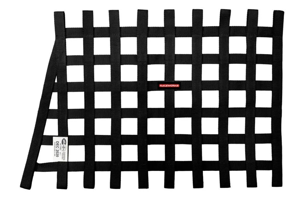 Raceworks Black Oblong Window Net VPR-080BK