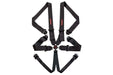 Raceworks Black 6Point Sfi Cam Lock Harness, 3In Belts, Bolt In Ends VPR-130BK