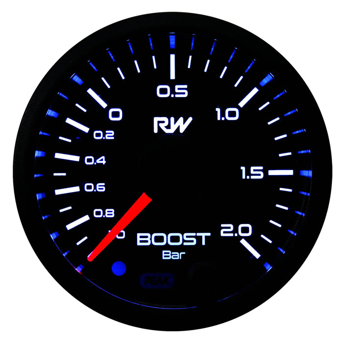 Raceworks Raceworks 52mm Electronic Boost/Vac Gauge (Bar) Kit VPR-301