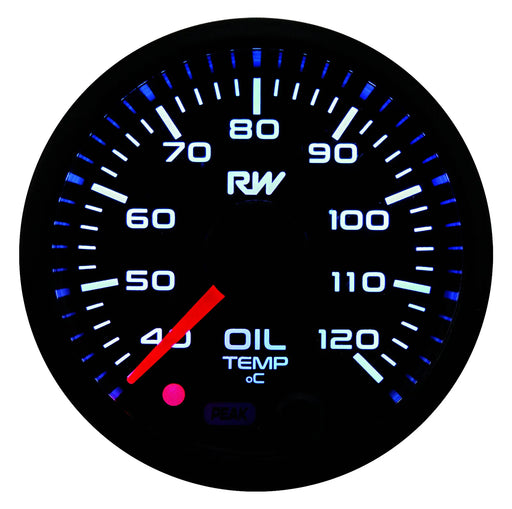 Raceworks Raceworks 52mm Electronic Oil Temperature Gauge Kit VPR-304