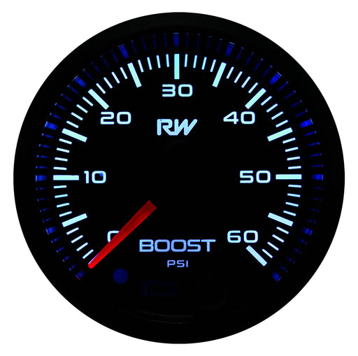 Raceworks Raceworks 52mm Electronic Diesel Boost Gauge Kit (60Psi) VPR-309