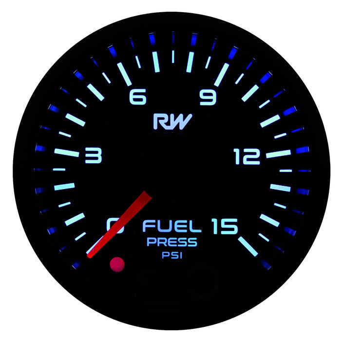 Raceworks Raceworks 52mm Electronic CaRBy Fuel Pressure Gauge Kit VPR-311