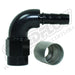 Speedflow 90 DEG HOSE END - FUEL INJECTION CRIMP