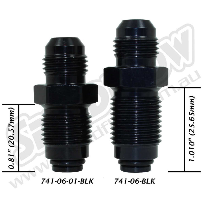 Shown in standard finish. This part is supplied in black.