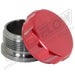 Speedflow 1.5in BORE CAP & ALUMINUM BUNG ASSY -RED