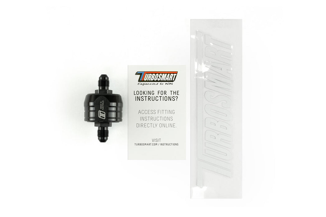 Turbosmart Oil Filter -4AN 44um