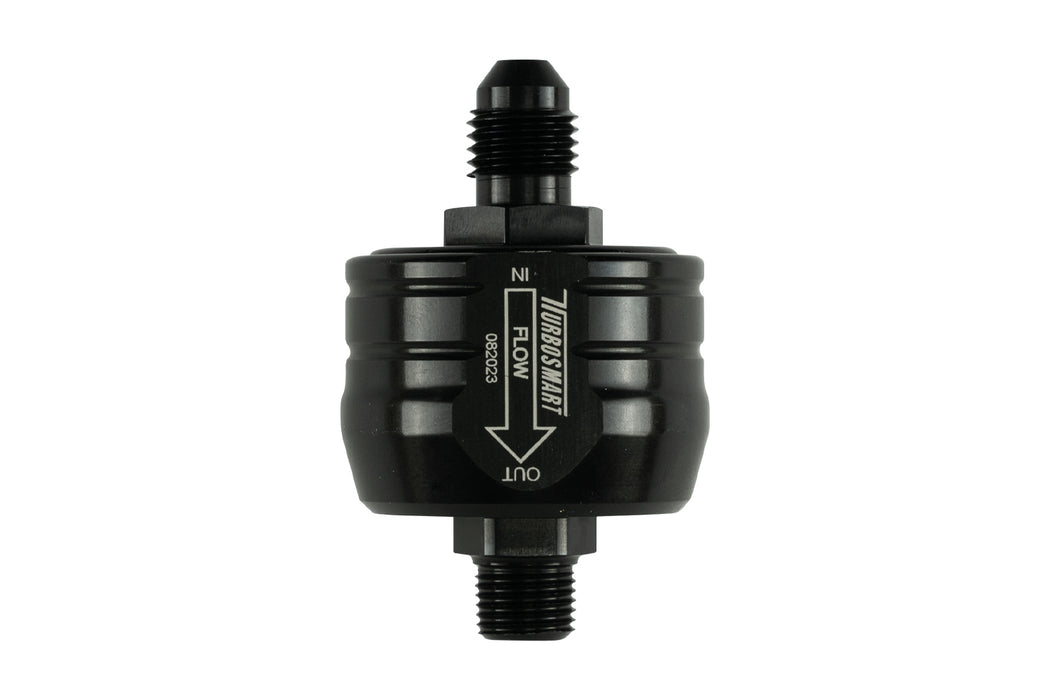 Turbosmart Turbosmart Turbo Oil Filter 44um -4AN Inlet 1/8"NPT Outlet