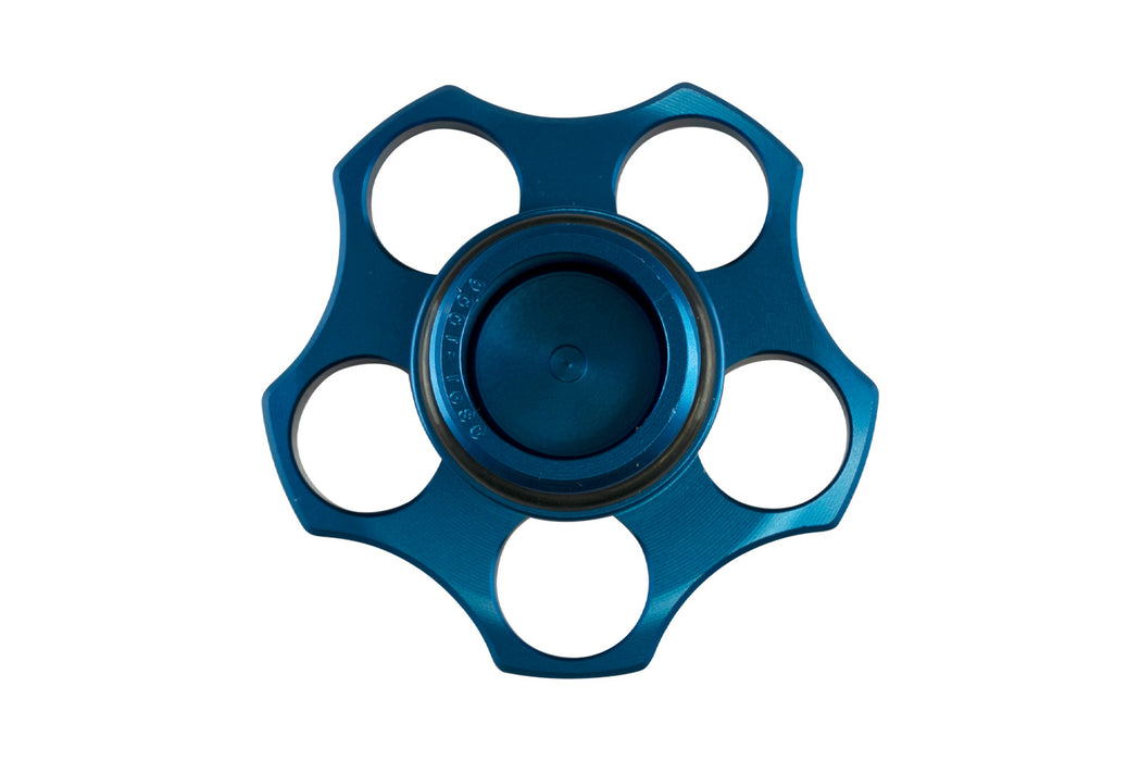 Turbosmart Oil Cap - 12AN - Blue