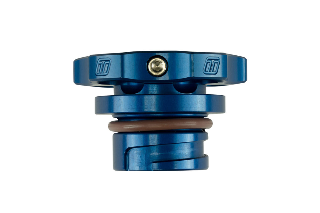 Turbosmart Oil Cap - Notch - LS - Blue