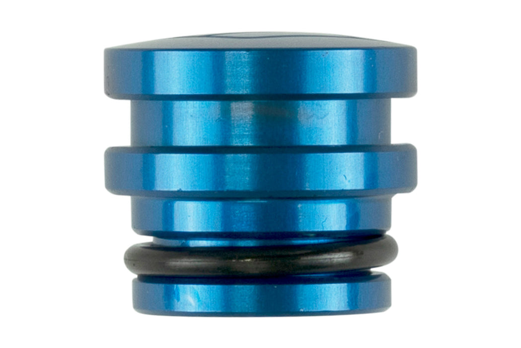 Turbosmart Oil Cap - Blank - Blue