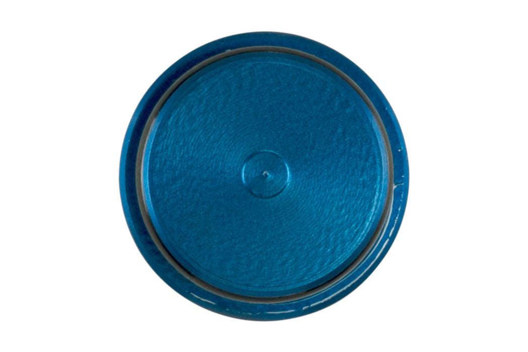 Turbosmart Oil Cap - Blank - Blue