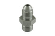 Turbosmart Fitting -4 AN Flare to -4 AN ORB Male Straight  Silver