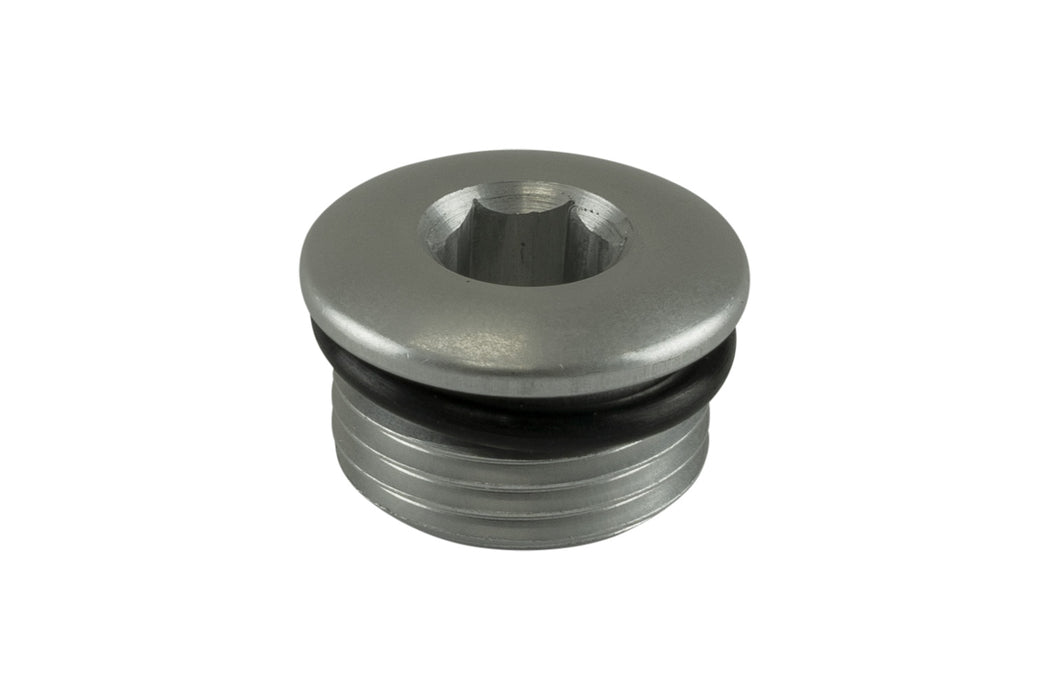 Turbosmart Fitting -8 AN ORB Blank - Silver